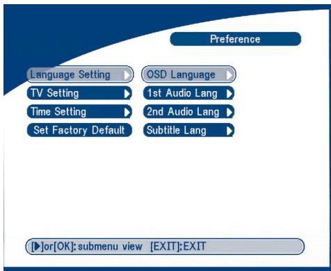 STRONG SRT 6010 - Language Setting - 1