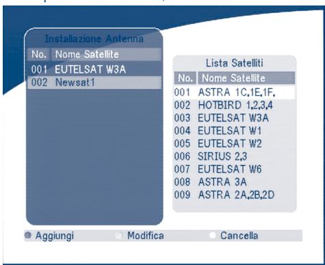 STRONG SRT 6010 - Aggiungere un satellite - 1