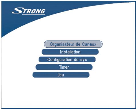 STRONG SRT 6010 - Menu Principal - 1