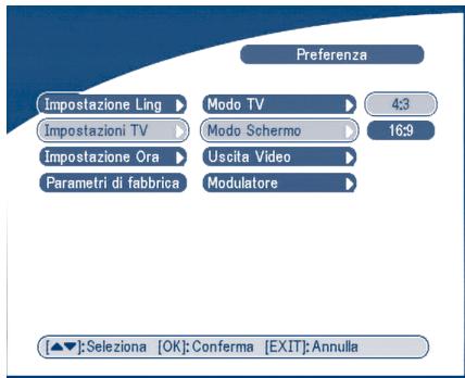 STRONG SRT 6010 - Regolazioni TV - 3