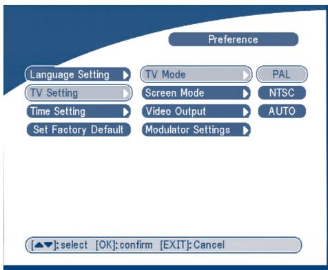 STRONG SRT 6010 - TV mode - 1