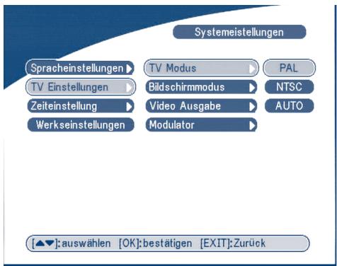 STRONG SRT 6010 - TV-Modus - 1