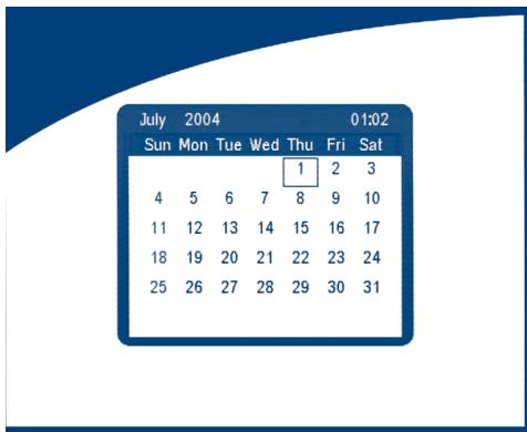 STRONG SRT 6010 - Calendar - 1