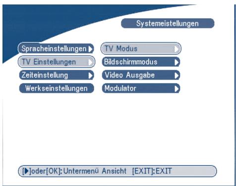 STRONG SRT 6010 - TV-Einstellung - 1