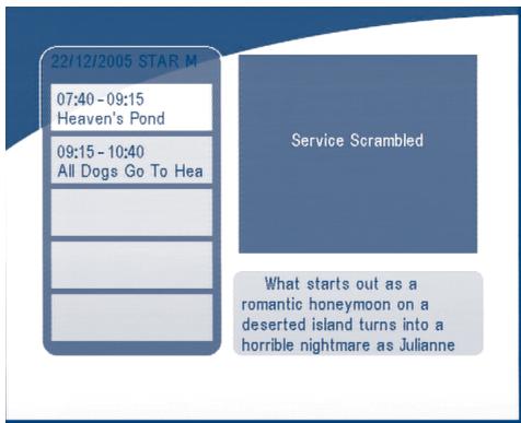 STRONG SRT 6010 - EPG (Electronic Program Guide) - 2