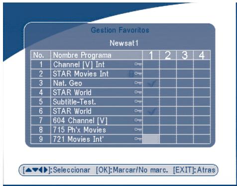 STRONG SRT 6010 - Gestionar Favoritos - 1