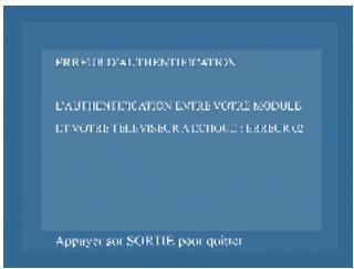 STRONG CANAL READY SMARCAM MODULE TNT - Erreur sur authenticate - 1