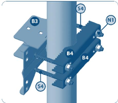 STRONG SLIMSAT SA64 - Installation du Bras de Fixation A - 1
