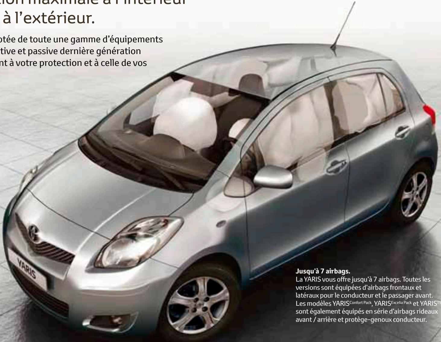 TOYOTA YARIS (2) - Protection maximale à l'intérieur comme à l'extérieur. - 1