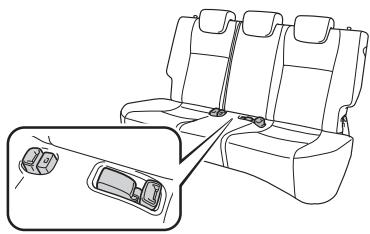 TOYOTA YARIS HYBRIDE - Réglage des sièges et des ceintures de sécurité - 4