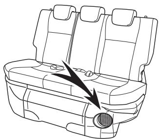 TOYOTA YARIS HYBRIDE - Bouche d'air de batterie hybride - 1