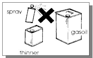 INVERTER 6003 C - PRECAUTIONS SPECIALES - 11