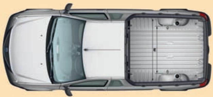 DACIA LOGAN PICK-UP - Dimensions - 4
