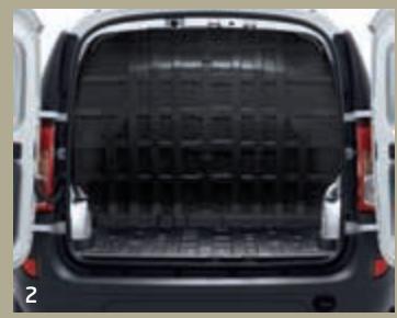 DACIA LOGAN VAN - Portes arrière tôliées. - 2