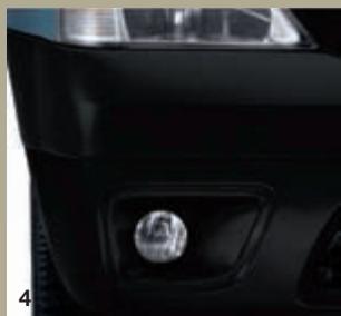 DACIA LOGAN VAN - Rétroviseurs extérieurs réglables manuellement de l'intérieur. - 4