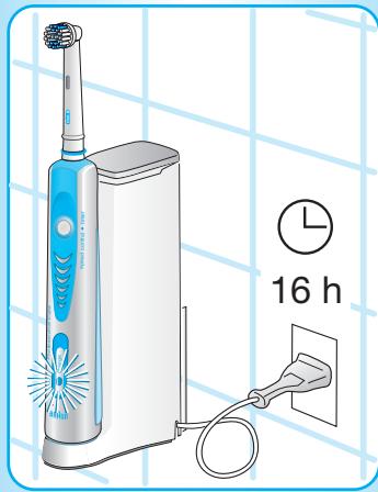 BRAUN ORALB PROFESSIONALCARE 8500 - Allaccimento e ricarica - 1