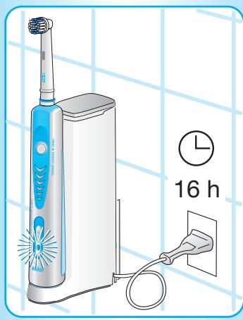BRAUN ORALB PROFESSIONALCARE 8500 - AnschlieBen und Laden - 1