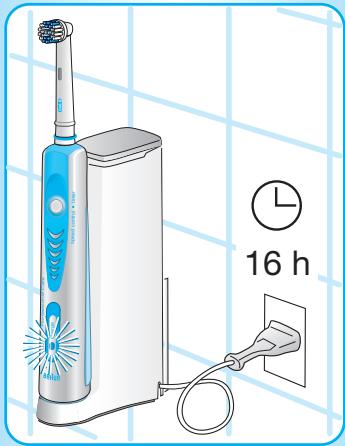 BRAUN ORALB PROFESSIONALCARE 8500 - Branchement et charge - 1