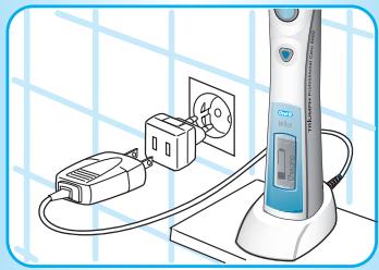 BRAUN ORALB PROFESSIONALCARE 9000 - Conexión y energia - 5