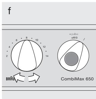 BRAUN COMBIMAX 650 - Speciale accessoires - 14