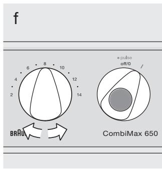 BRAUN COMBIMAX 650 - Sonderzubehör - 14