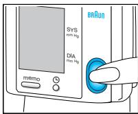 BRAUN VITALSCAN PLUS BP 1600 - Taking a measurement - 4