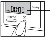 BRAUN VITALSCAN PLUS BP 1600 - Selecao de dia e hora (apenas BP 1650) - 1