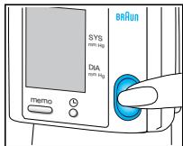 BRAUN VITALSCAN PLUS BP 1600 - Prise des mesures - 1