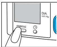 BRAUN VITALSCAN PLUS BP 1600 - Función de memoria - 1