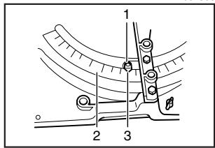 MAKITA LS1013F - Réglage de l'angle de coupe - 3