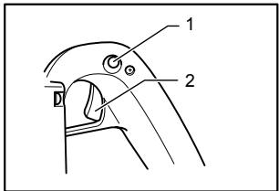 MAKITA 3601B - Accioncimiento del interruptor - 1