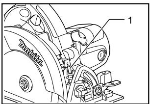 MAKITA 5007NFA - Lighting the lamp (For models 5007NF,5007NFA) - 1
