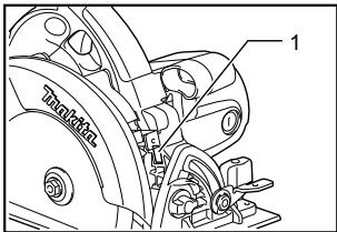 MAKITA 5007NFA - Encendido de la luz (para modelos 5007NF, 5007NFA) - 1