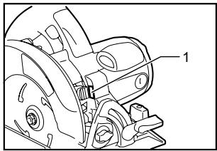 MAKITA 5008MG - Allumage de la lampe - 1