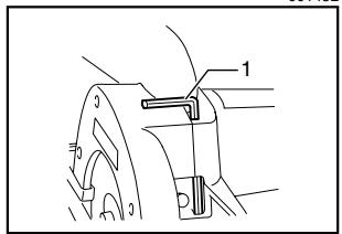 MAKITA 5093D - Rangement de la clé hexagonale - 1