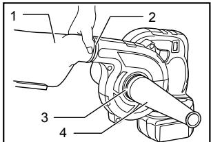 MAKITA BUB182 - Sución de polvo - 1