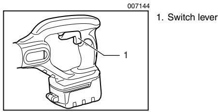 MAKITA BVR 450 - Installing or removing battery cartridge - 3