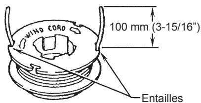 WIND CORO 100 mm (3-15/16") Entailles