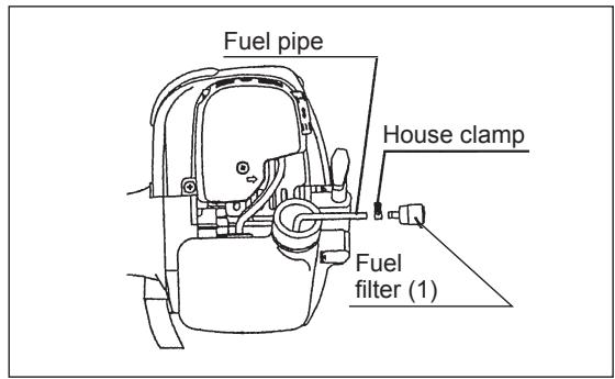 Fuel pipe House clamp Fuel filter (1)
