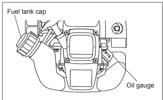 MAKITA EBH253L - REplacement of ENGINE OIL - 2