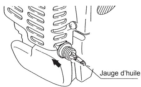 MAKITA EBH253L - Remarque 1 concernant le changement d'huile : « Jauge d'huile » - 3