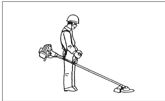 MAKITA EBH253L - Fixation de la sangle d'épaule - 1