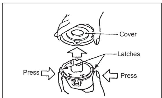 MAKITA EBH253L - Replacing the nylon cord - 3