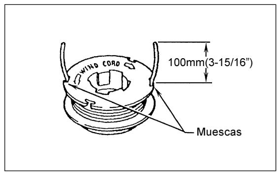 MAKITA EM4250 - Sustitución del cuestion de Nylon - 5