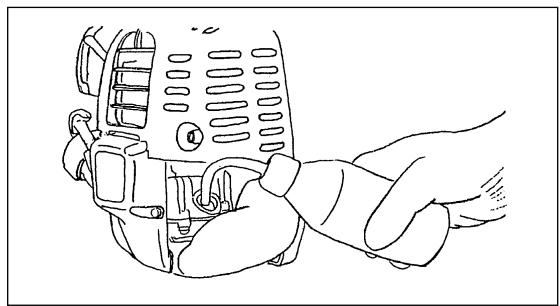 MAKITA EM4250 - Remplacement de l'huile "Jauge d'huile" - 5