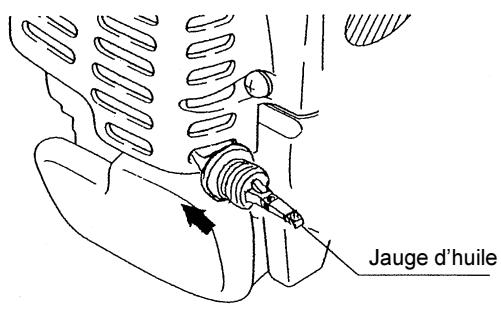 MAKITA EM4250 - Remplacement de l'huile "Jauge d'huile" - 3