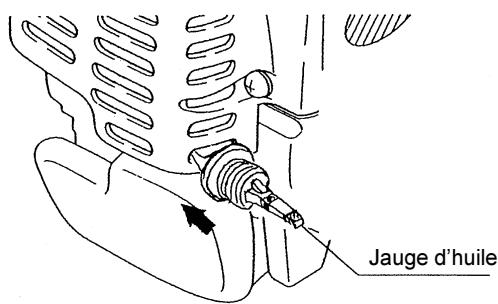 MAKITA EM4250CA - Remplacement de l'huile "Jauge d'huile" - 3