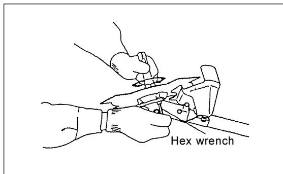 MAKITA EM4250CA - For EM4250/EM4250CA with the hex wrench still in place. - 1