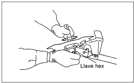 MAKITA EM4250CA - Para EM4250/EM4250CA con la llave hexagonal todavía puesuta. - 1