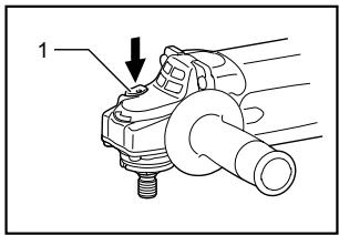 MAKITA GA6020C - Shaft lock - 1